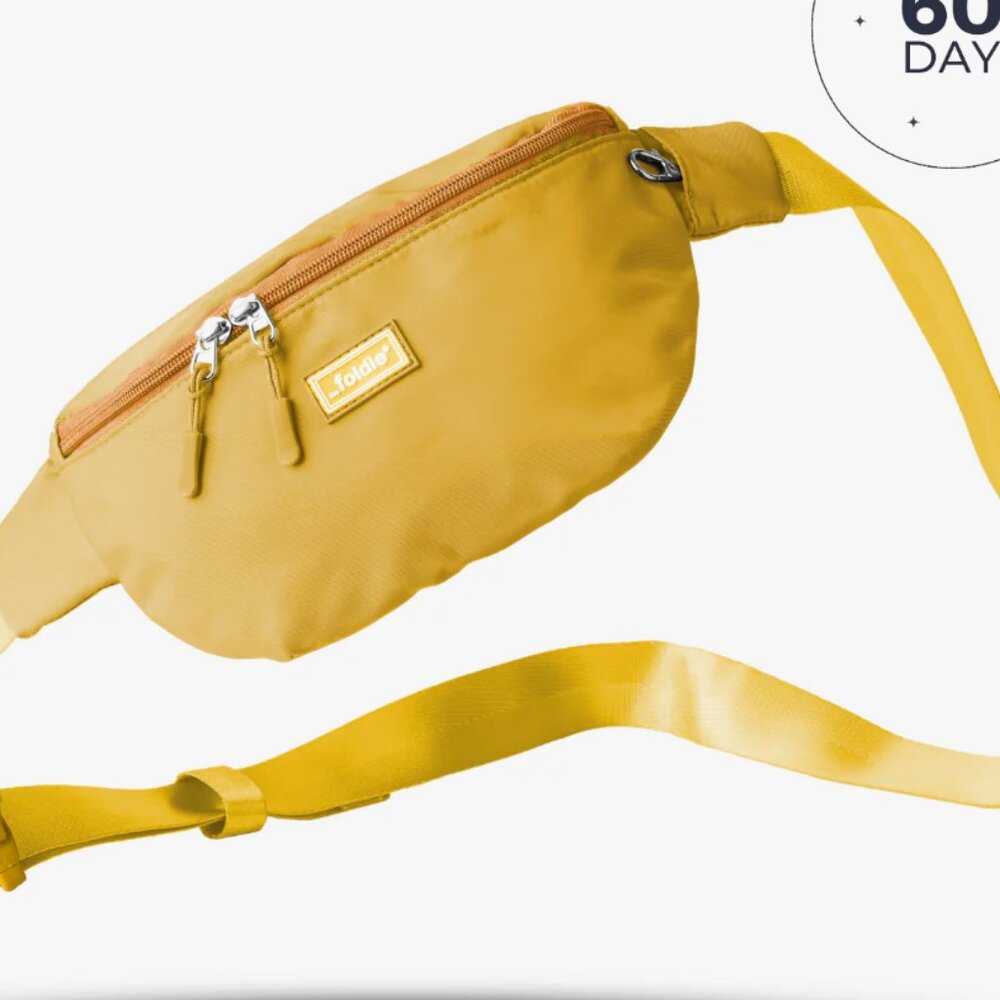Foldie Yellow Crossbody Bag - NWOT